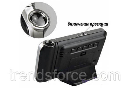 Годинник-метеостанція з проєктором часу Screen Calendar DS-8190 ЕР0097 152896, фото 3