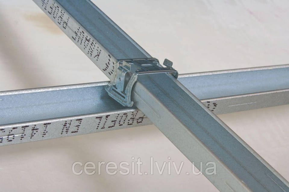 Купить Зєднювач двохрівневий KNAUF для CD60 (Kreuzverbinder) 100шт