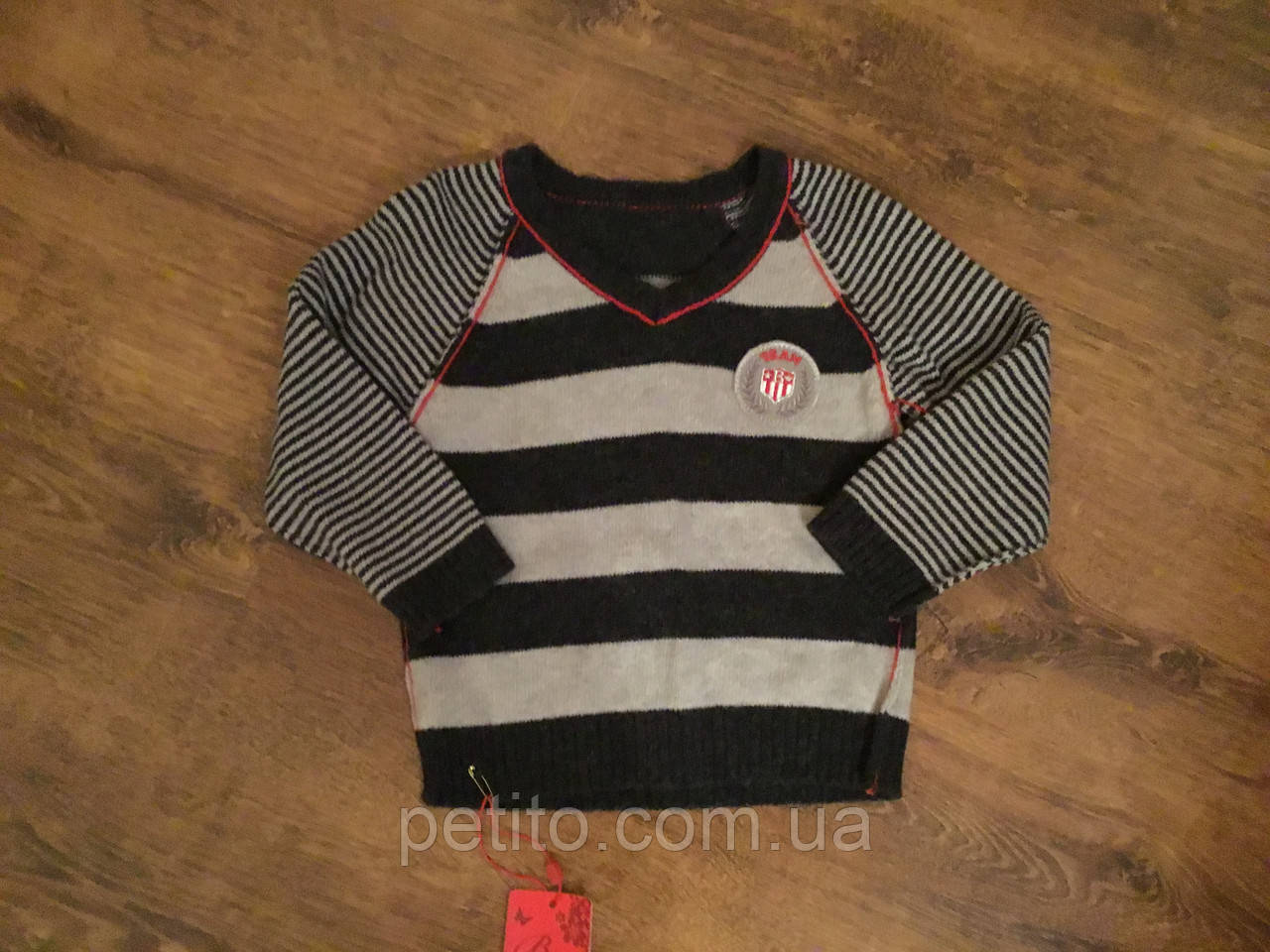 Кофта для хлопчика з V горловиною, фото 1