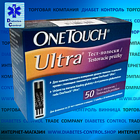 Тест-смужки для глюкометра One Touch Ultra / Ван Тач Ультра 50 шт.