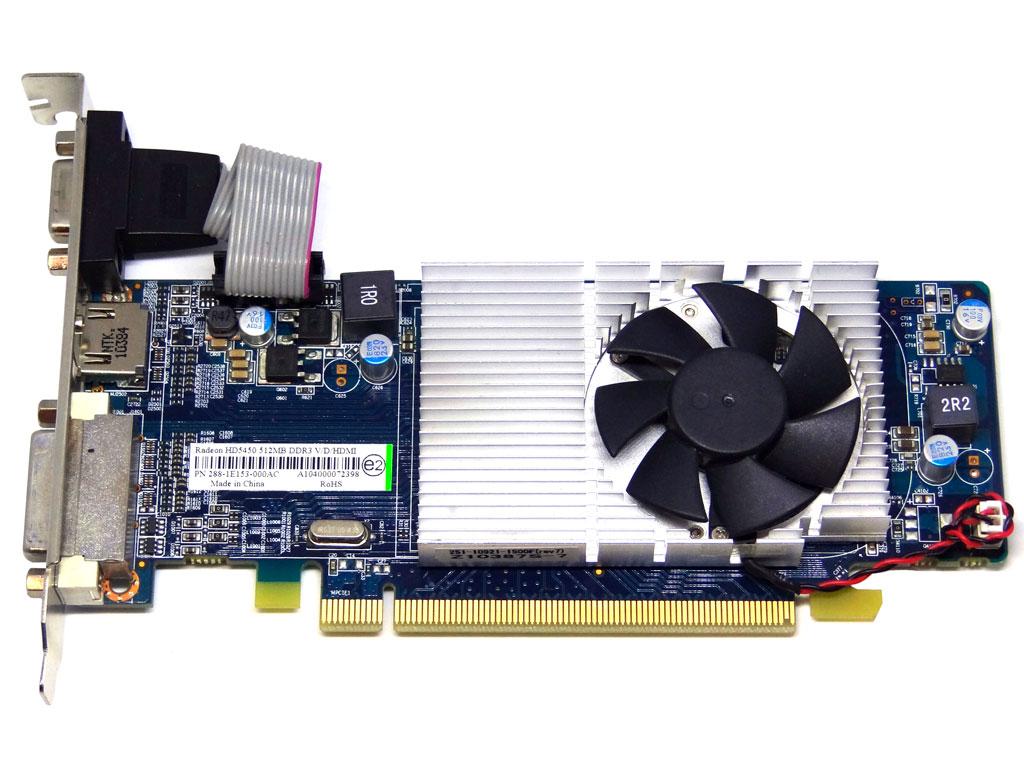Відеокарта Sapphire HD 5450 512Mb PCI-Ex DDR3 64bit (DVI + HDMI + VGA)