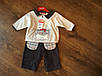 Дитячий костюм для хлопчика з коміром, фото 3