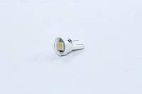 Лампа LED б/ц габарит и панель приборов T10-1SMD (size 5050) 24V WARM WHITE