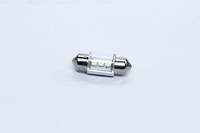 Лампа LED софитная C5W 12V T11x31-S8.5 (3 SMD size3528) WHITE