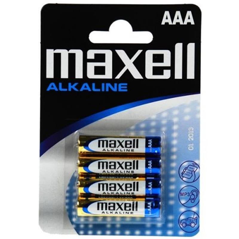 Батарейка Maxell AAA/LR03 BL 4 шт.