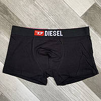 Трусы мужские боксеры хлопок Diesel, размер XL (50-52), чёрные, 05814