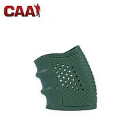 Накладка ергономічна гумова CAA TACTICAL (Ізраїль) на рукоятку пістолета ЗЕЛЕНА