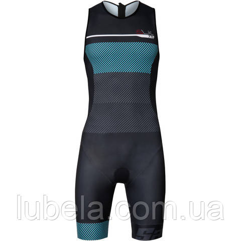 Трико (L) Santini Sleek 775 Trisuit SL azzurro мужское тренировочное - фото 2 - id-p1110831592