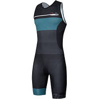 Трико (L) Santini Sleek 775 Trisuit SL azzurro мужское тренировочное