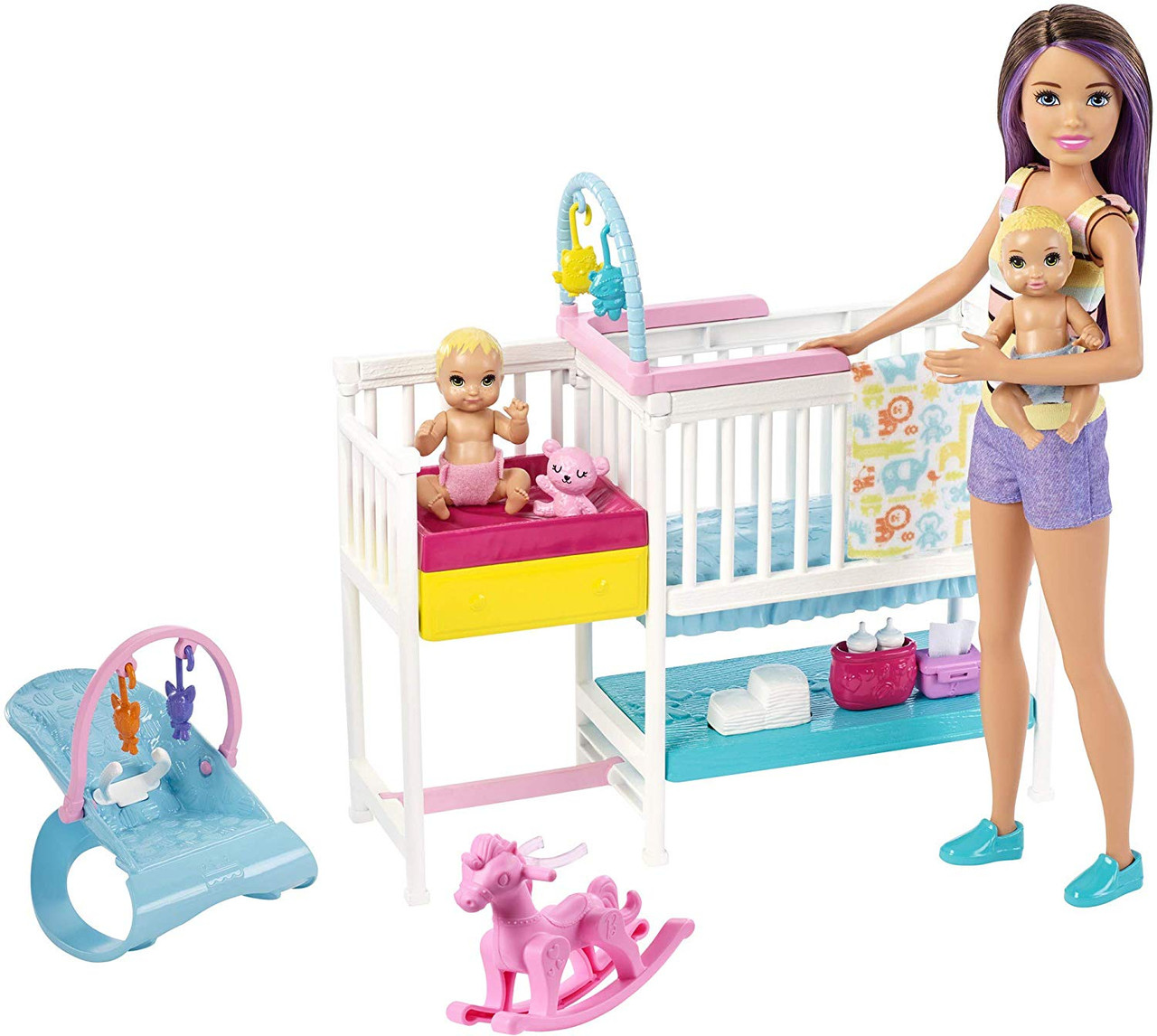 Набір Барбі Дитяча Barbie Skipper Babysitters Inc. Nap 'n' Nurture Nursery