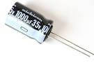 Конденсатор електроліт.35V 1000UF 10*25мм