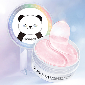 Патчі для очей Zoo:Son Collagen Seaweed eye mask з колагеном і екстрактом морських водоростей (30 пар)