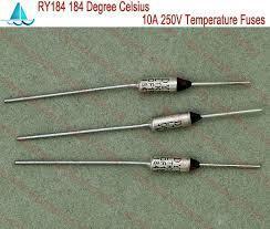 Термозапобіжник RY 130 (Tf 130 *C) 10A, фото 1