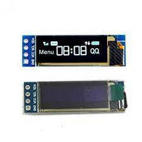 Модуль 0.91 inch IIC Serial White OLED Display 128X32 I2C SSD1306