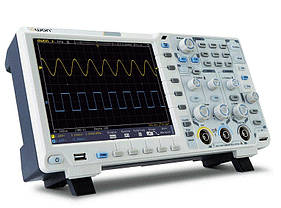Осцилограф OWON xDS3202E (200 МГц, 2 канали, 1 ГВ/с, пам'ять 40 Мб) дисплей сенсорний.