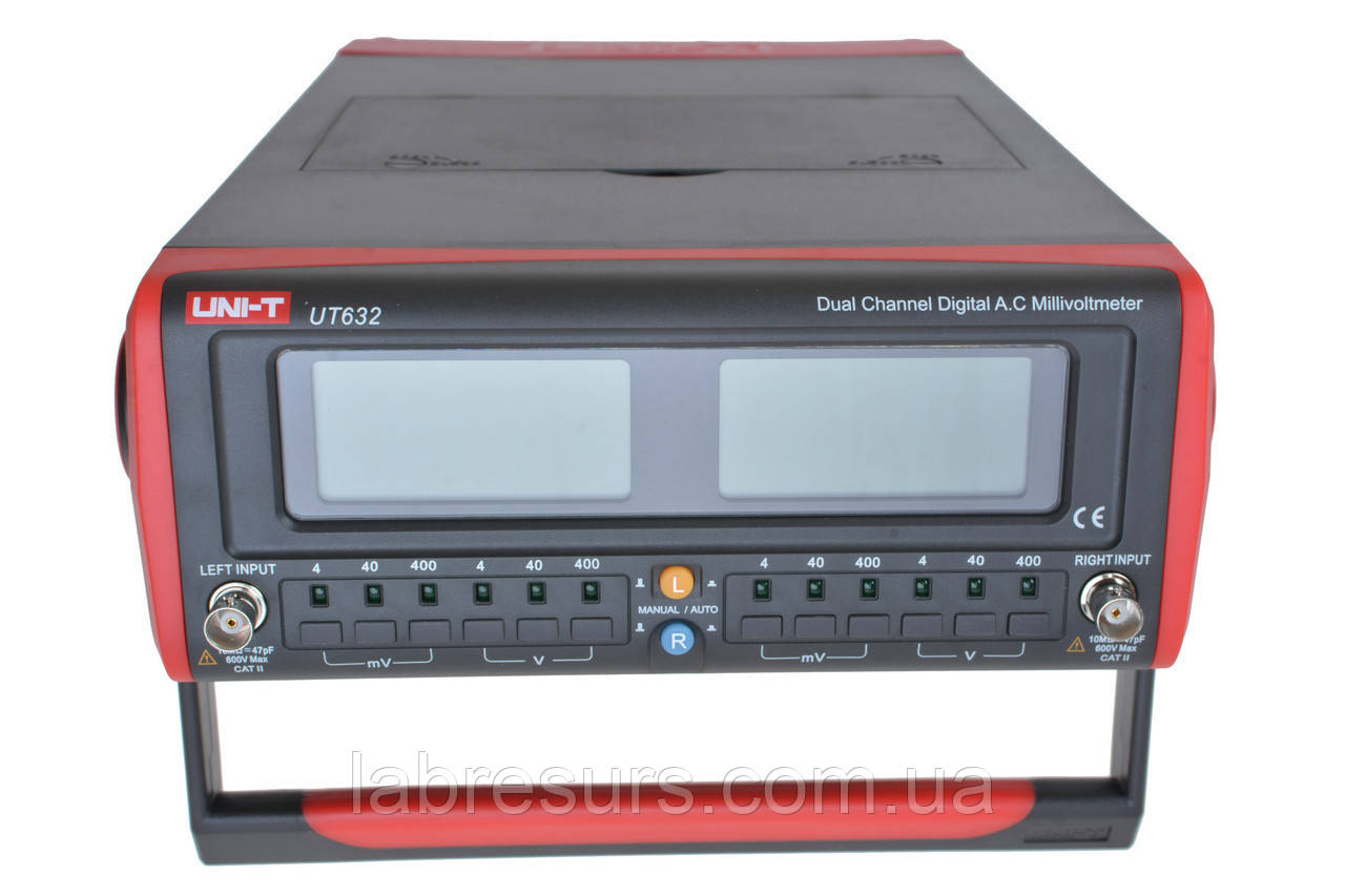Цифровой вольтметр переменного тока UNI-T UT632 (от 4мВ до 400В) - фото 1 - id-p1110863340