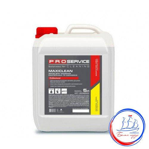 

Средство для мойки душевых кабин керамики и сантехники 5 л MAXICLEAN ТМ PRO Service