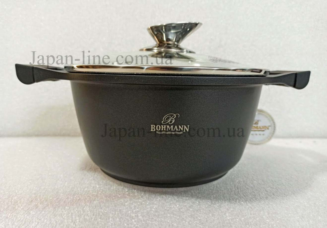 Каструля Bohmann BH 150-24 Black 5 л