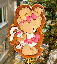 3D-формочки-вирубки для пряників "Ведмедик 15"
