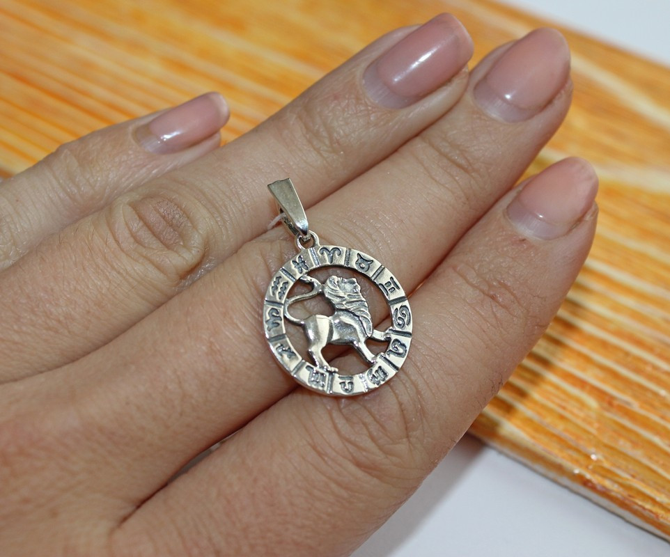 Підвіс Рак срібло, фото 1