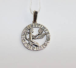 Срібний підвіс «Діва» — знак зодіаку (срібло 925 проби)