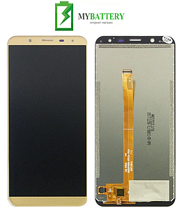 Дисплей (LCD) Oukitel K5000 із сенсором золотий