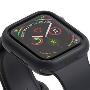 Чохол Caseology Nero — чохол для Apple Watch 44 mm Series 6/SE/5/4 — Чорний