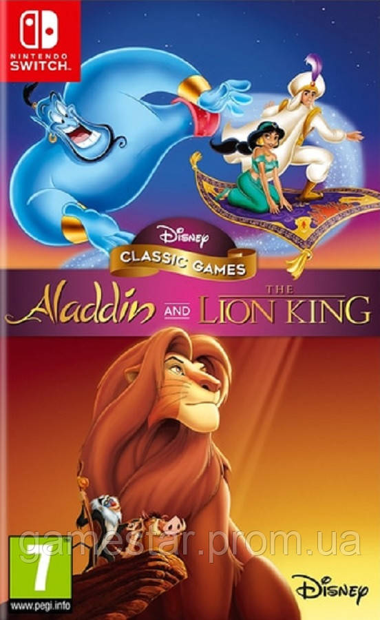 Disney Classic Games Aladdin and the Lion King Switch ID
