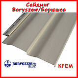 Сайдинг вініловий Boryszew / Борышев - крем! Польща, панель 3,81м х 0,203.Гарантія 25 років. Сайдинг фасадний, фото 2