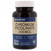 MRM, хром піколінат (100 капсул по 200 мкг), chromium picolinate
