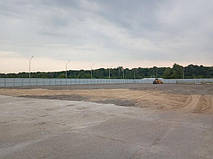 Герметизація та гідроізоляція динамічних швів стоянки для вантажного транспорту 1