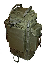 Тактичний туристичний армійський суперміцкий рюкзак 100 л олива. Кордура 900 ден. Армія, риболовля, туризм