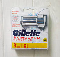 Сменные кассеты для бритья Gillette Skinguard sensitive 8 шт (Колумбия)