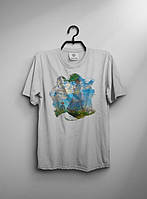 Футболка з принтом "Дама з парасолькою. Клод Моне"