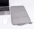 Чохол для Макбук Macbook Air/Pro 13,3" 2008-2020 сірий, фото 7
