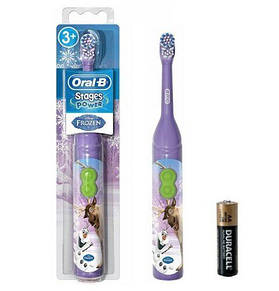 Дитяча електрична зубна щітка Oral-B Kid's, Холодне серце, Олаф і Свен — Frozen