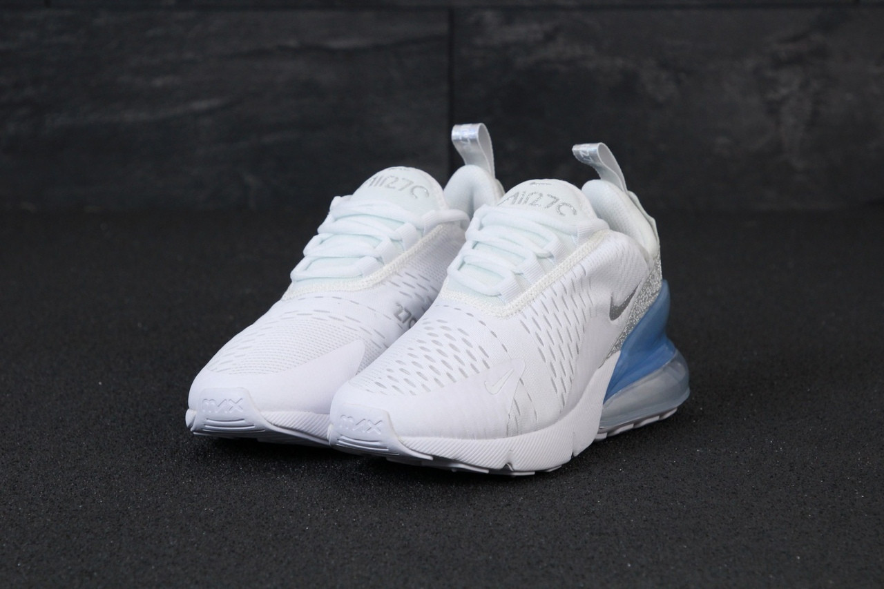 Купить Кроссовки женские Nike Air Max 270 x Stephanie Au White Silver  36-40р. Живое фото. топ, цена 1390 ₴ — Prom.ua (ID#1111002100)