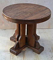 Круглий дерев'яний стіл на замовлення