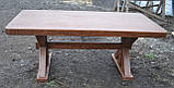 Стіл обідній дерев'яний, фото 2