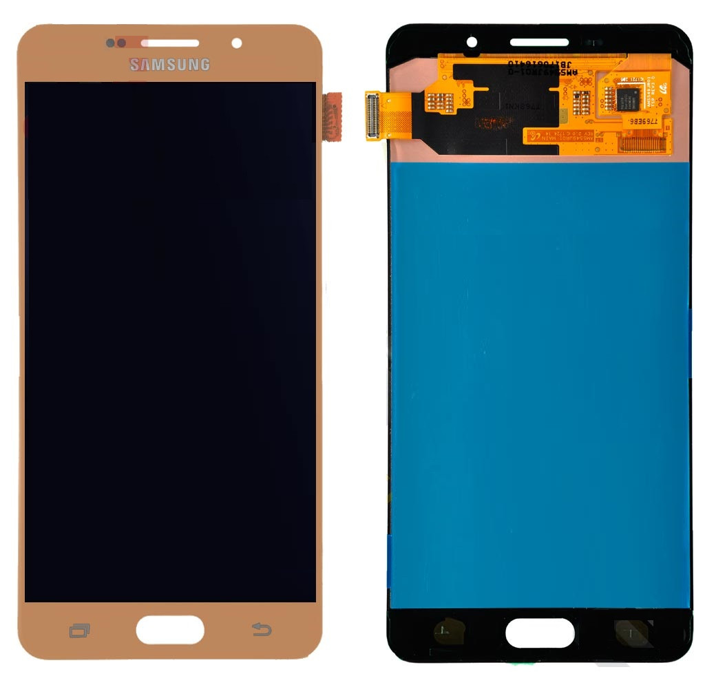 Дисплей для Samsung A7 2016 | A710 з сенсорним склом (Золотий) OLED
