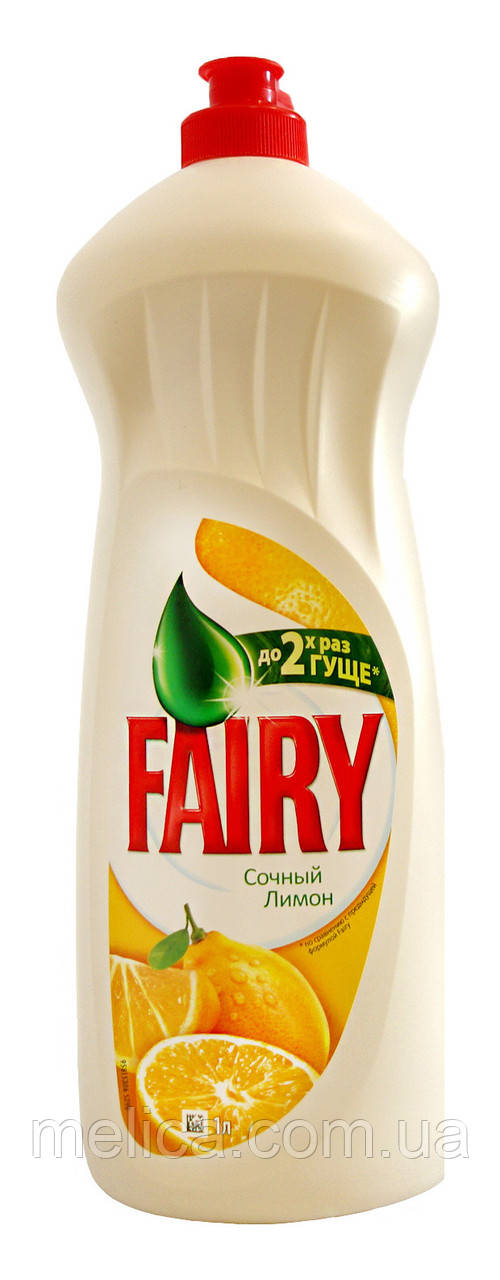 Средство для мытья посуды Fairy Сочный лимон - 1 л. - фото 1 - id-p135614530