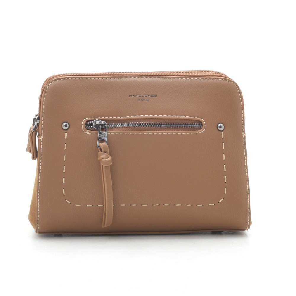 Клатч жіночий David Jones CM5386T cognac