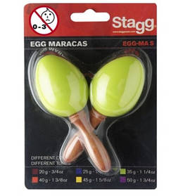 Маракаси Stagg EGG-MA S GR