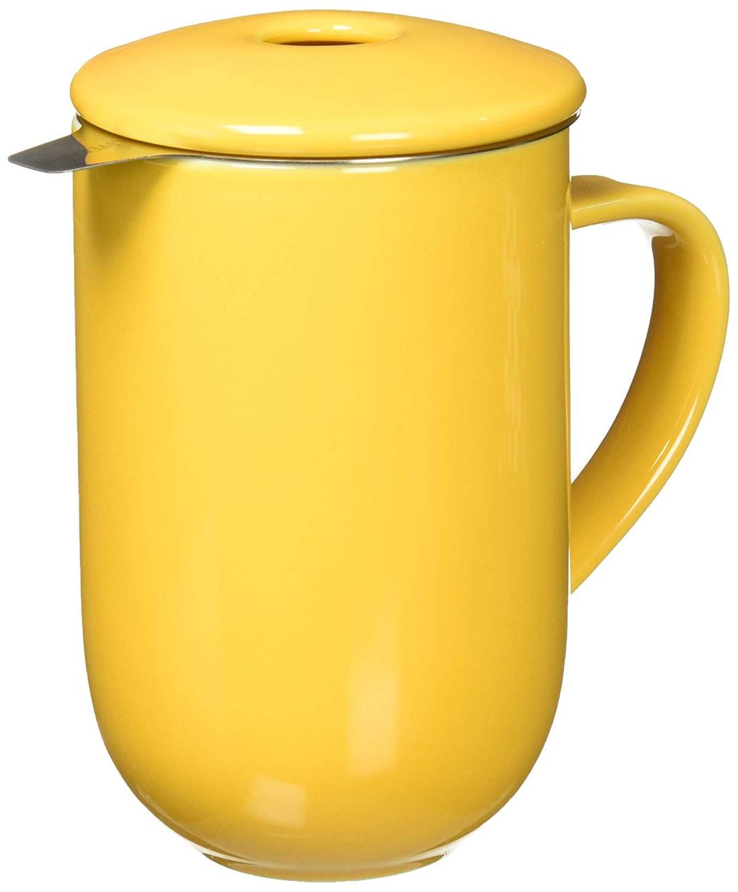 Висока чашка Loveramics Pro Tea Mug with Infuser & Lid Yellow з ситечком і кришкою (450 мл)