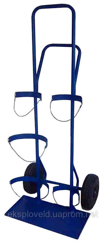 Тележка ВС-2 для перевозки кислородного и пропанового баллонов: продажа ...