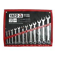 Набір комбінованих ключів YATO 8-24 мм 12 предметів (YT-0362)