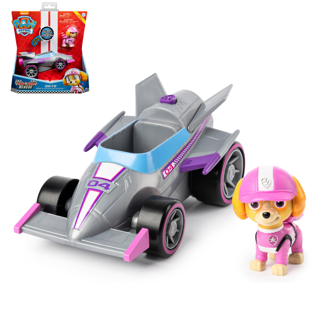 Машинка з фігуркою Скай Щенячий патруль — Skye's Rescue Jet Spin Master 6054254