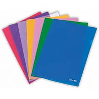 Папка-куточок А4 Economix 180мкм глянець, мікс кольорів