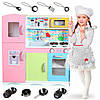 Дитяча дерев'яна кухня RicoKids RC-834 + аксесуари (9157), фото 5