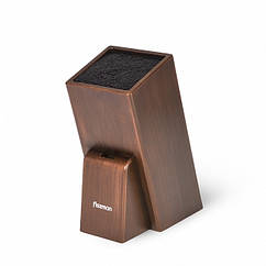 Підставка універсальна з пластику 11х11х26см для кухонних ножів та ножиць Fissman